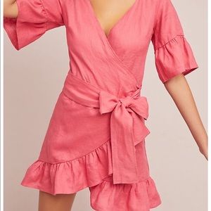 Anthropologie wrap dress